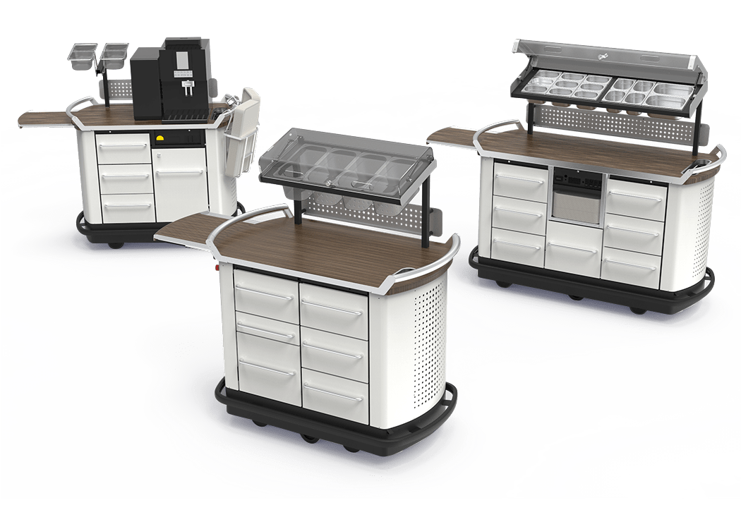 Sabemaf Mobitech Chariots Serveerwagens