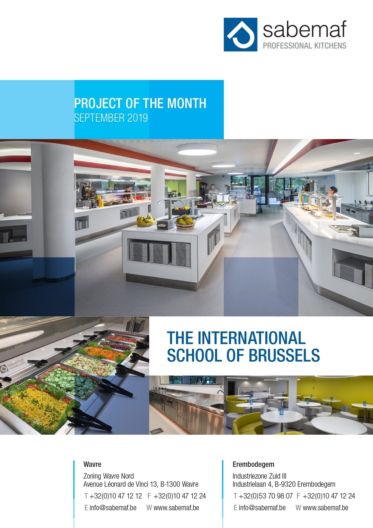 Project of the month - September 2019 - The International School of Brussels